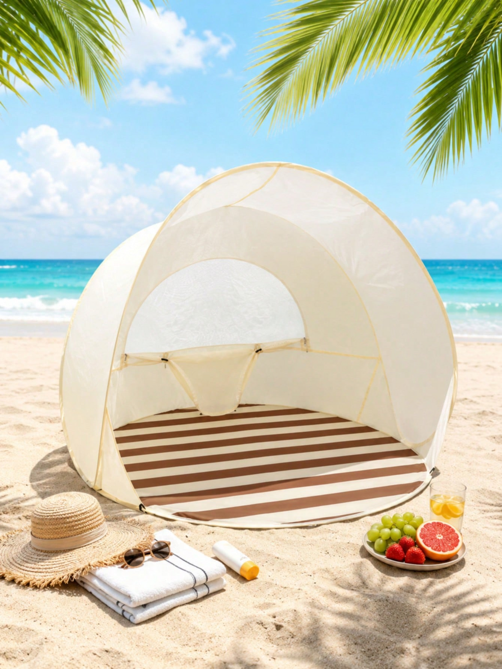 Portable Beach Tent,Lightweight Sun Shelter