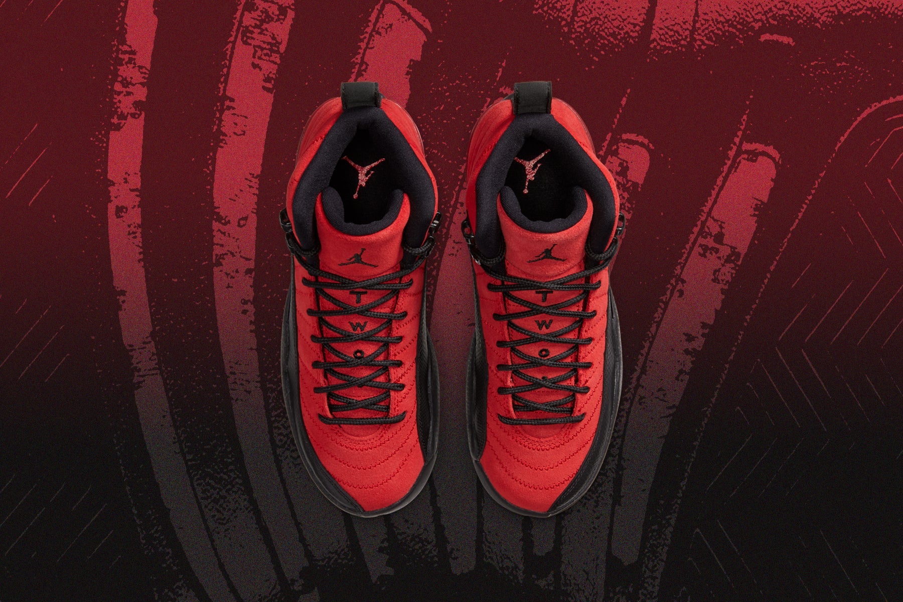 Air Jordan 12 Retro (GS) - Varsity Red/Black