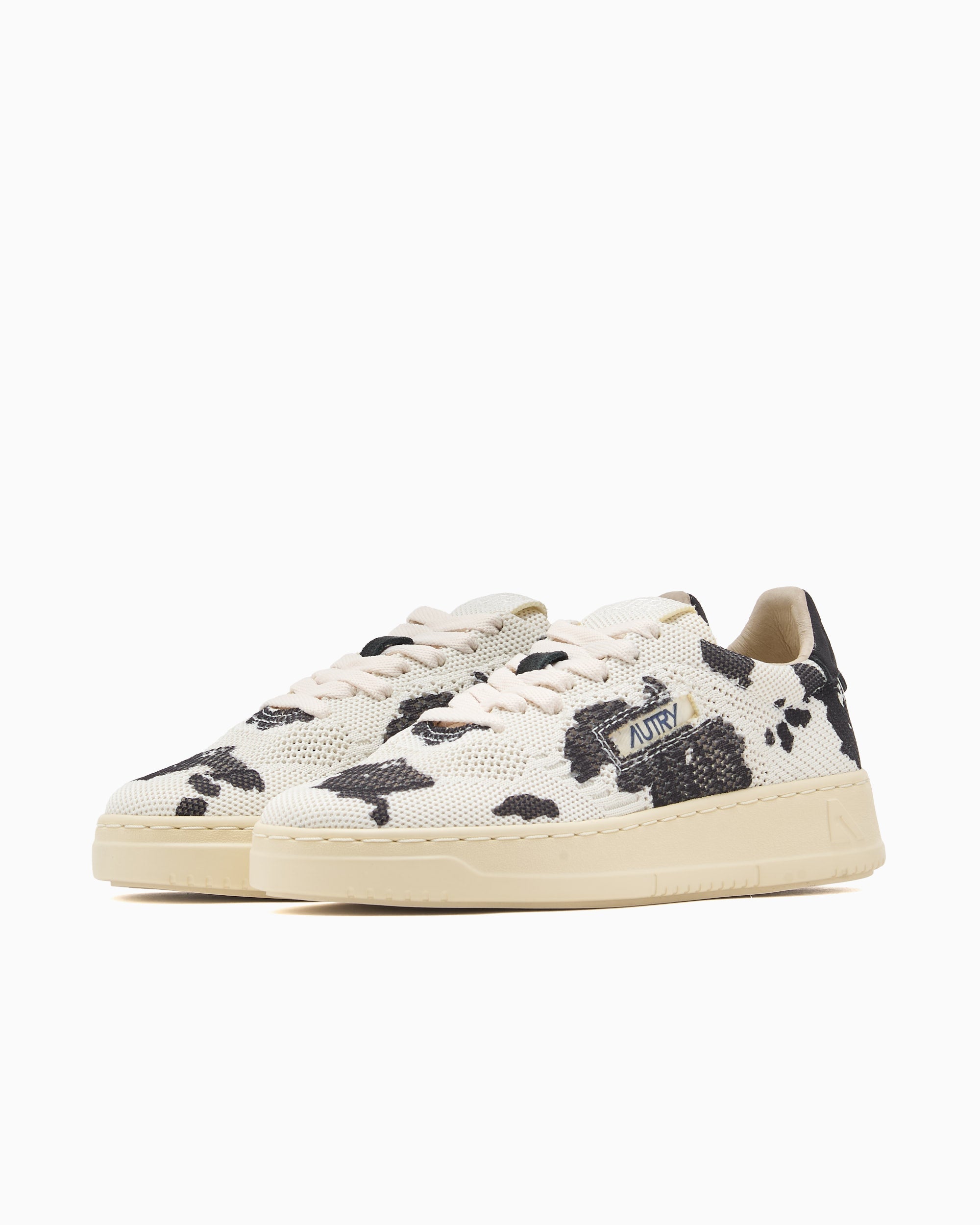Autry Women's Medalist Easeknit Low "Cow Print"